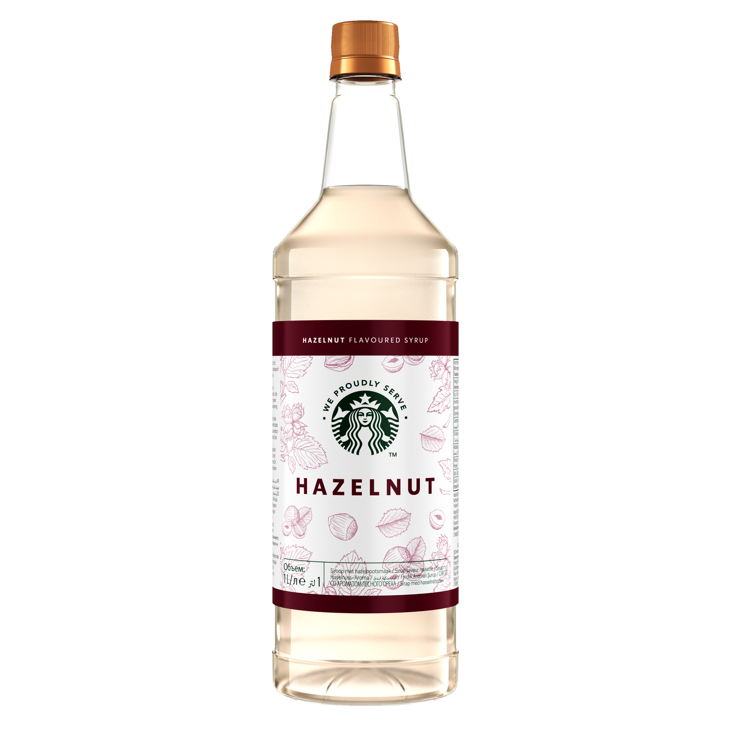 Starbucks Sirup Hazelnut 1l