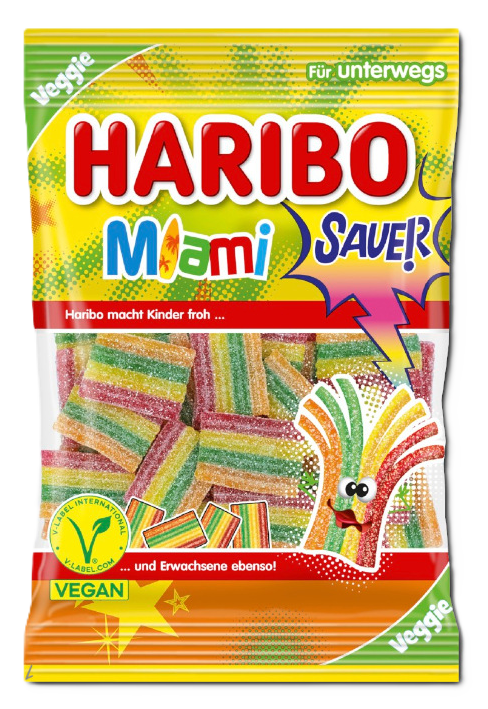 Haribo Miami Sauer Vegan 85g Selecta DE haribo-miami-sauer-vegan-85g-selecta-de
