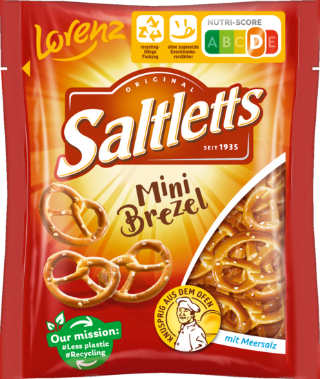 Lor Saltletts Brezel 40g
