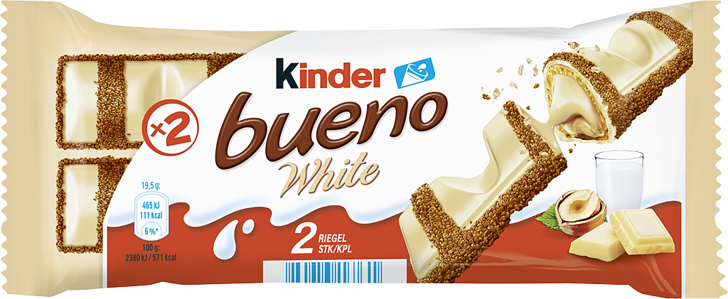 Kinder Bueno White 2er 39g