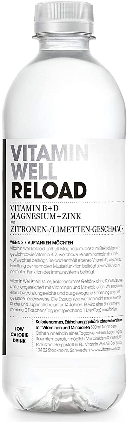 Vitamin Well Reload 0,5l PET Einweg