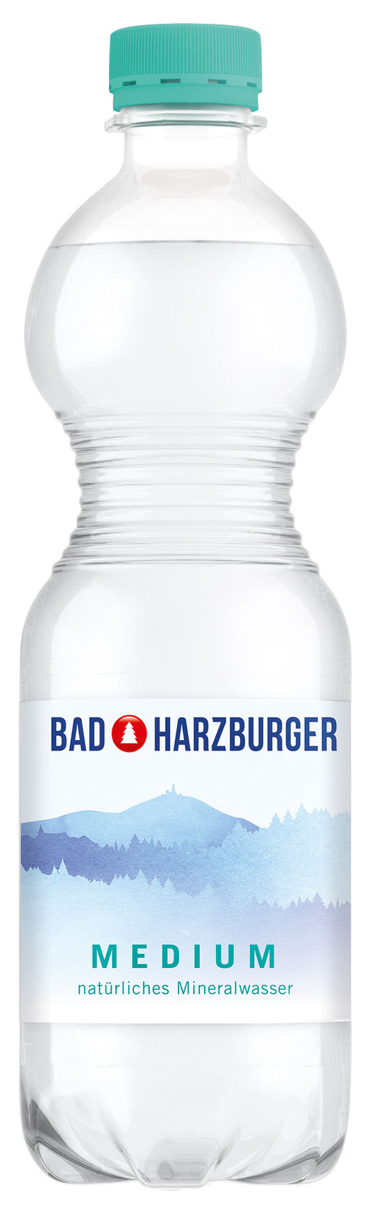 Bad Harzburger Mineralwasser Medium 0.5l PET Einweg