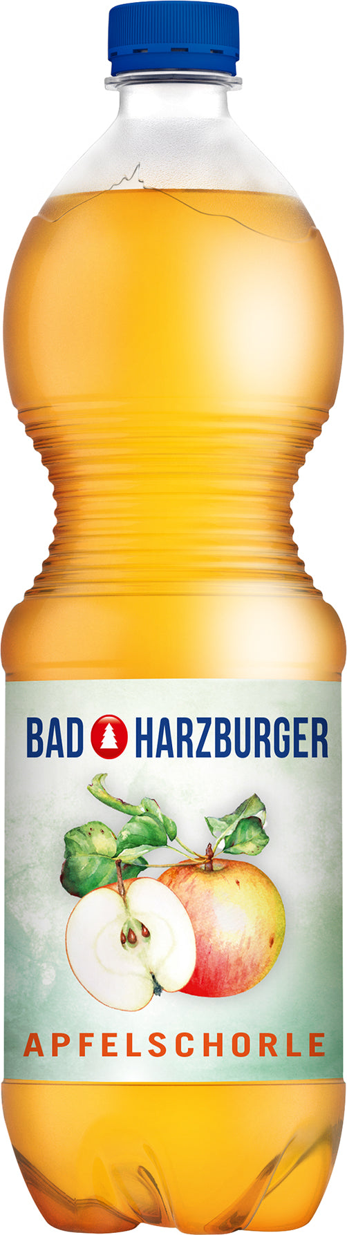 Bad Harzburger Apfelschorle 1l PET EW