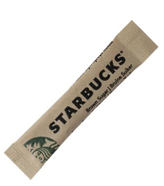 Starbucks Sugar Sticks Brown