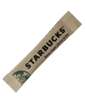 Starbucks Sugar Sticks Brown