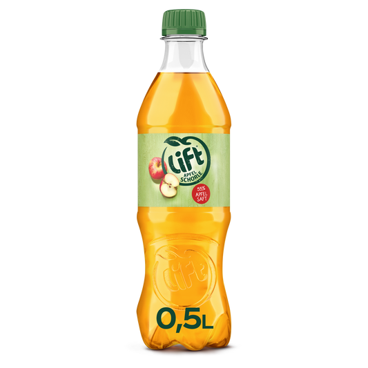 Lift Apfelschorle 0,5l PET Einweg