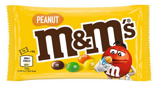 M&M's Erdnuss 45g