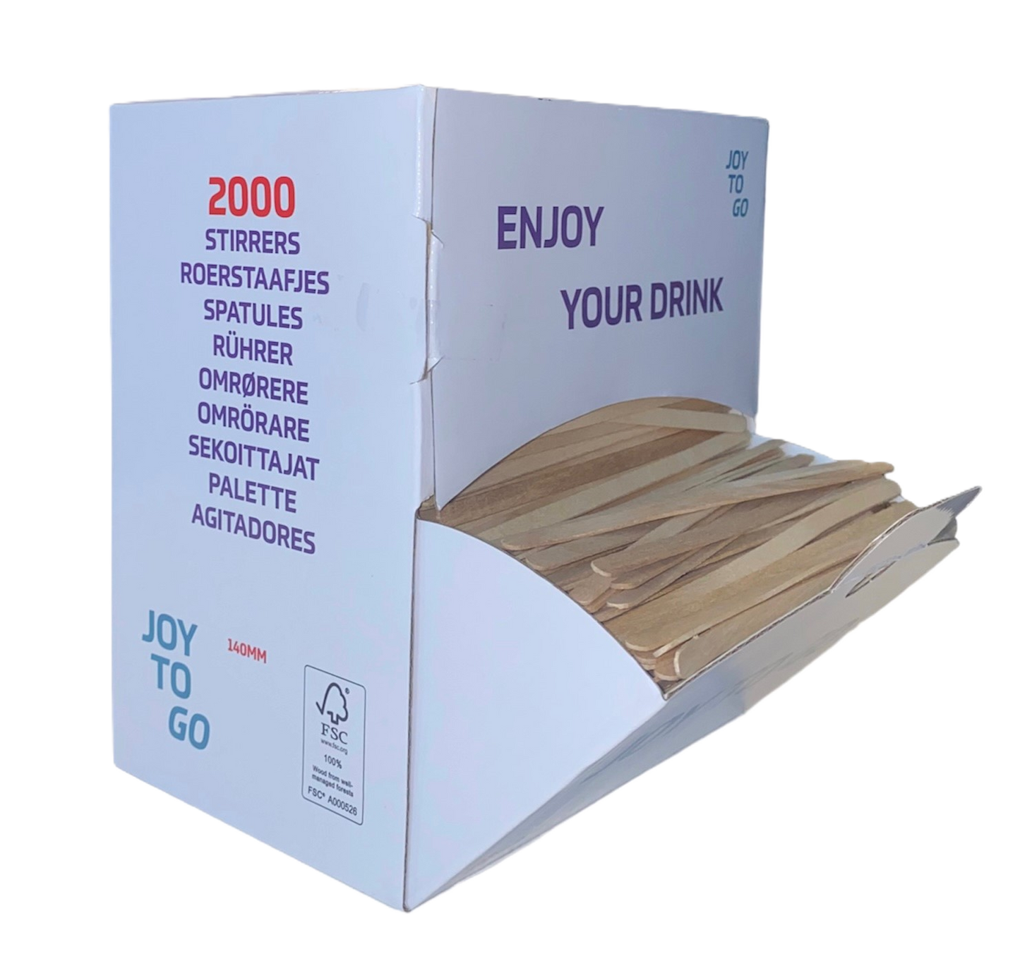 Holzrührst. Neutral FSC 140mm